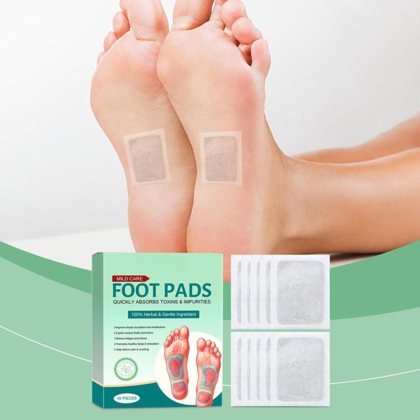 Revive Detox Foot Pads | Pack of 10